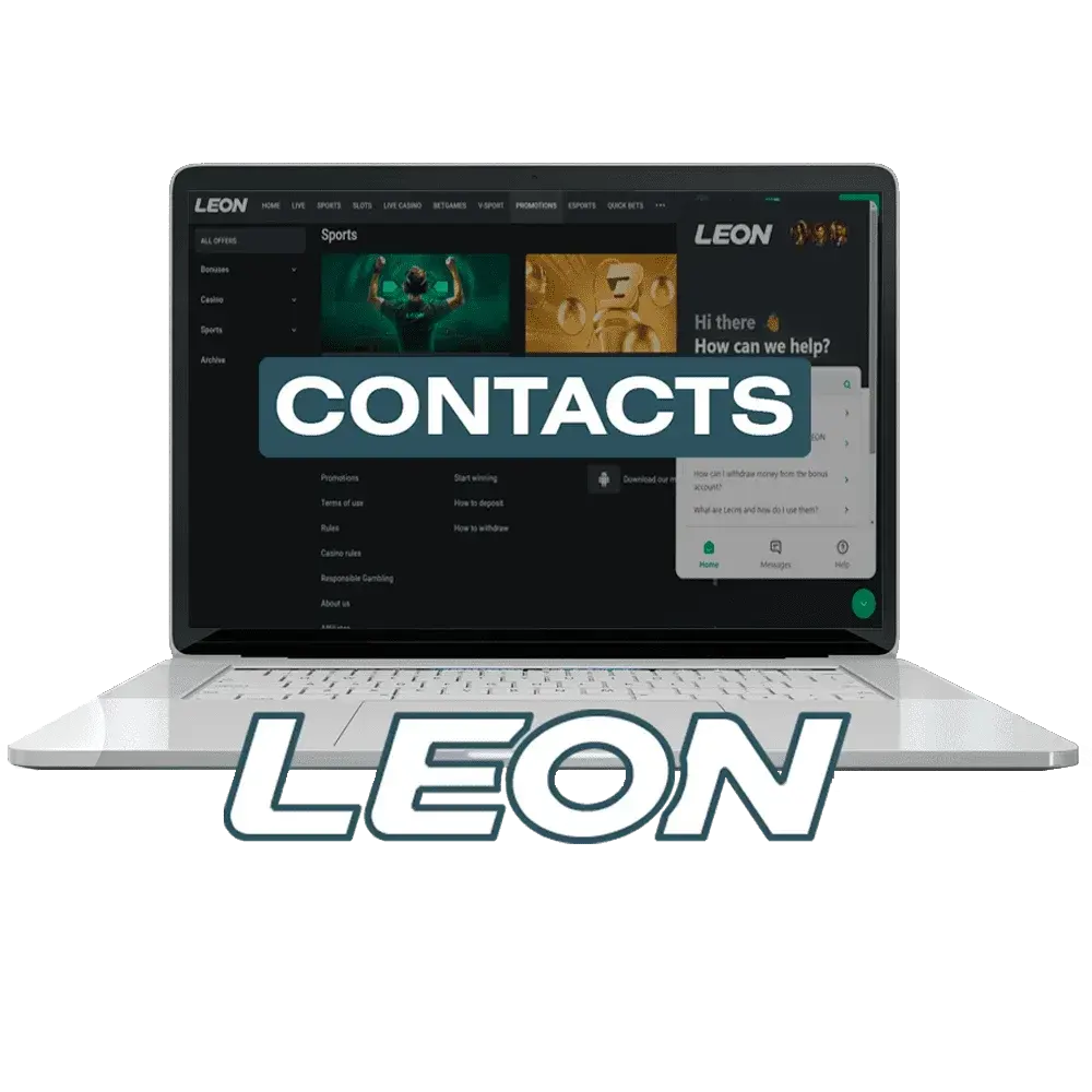 Find out how you can contact LeonBet and get answers to your questions.