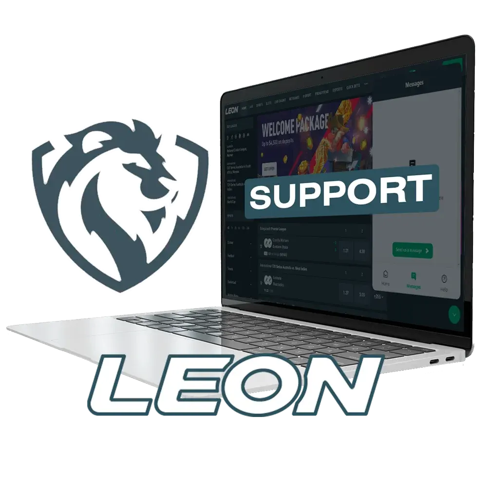 Get timely help from LeonBet support team.