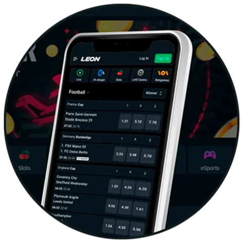 LeoBet is available for use on Android and iOS.