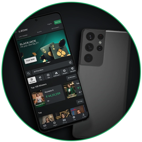 Access LeonBet on Android devices via app or mobile browser with all features.