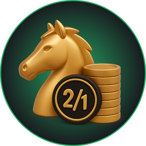 Enjoy higher horse odds on Leon Casino.