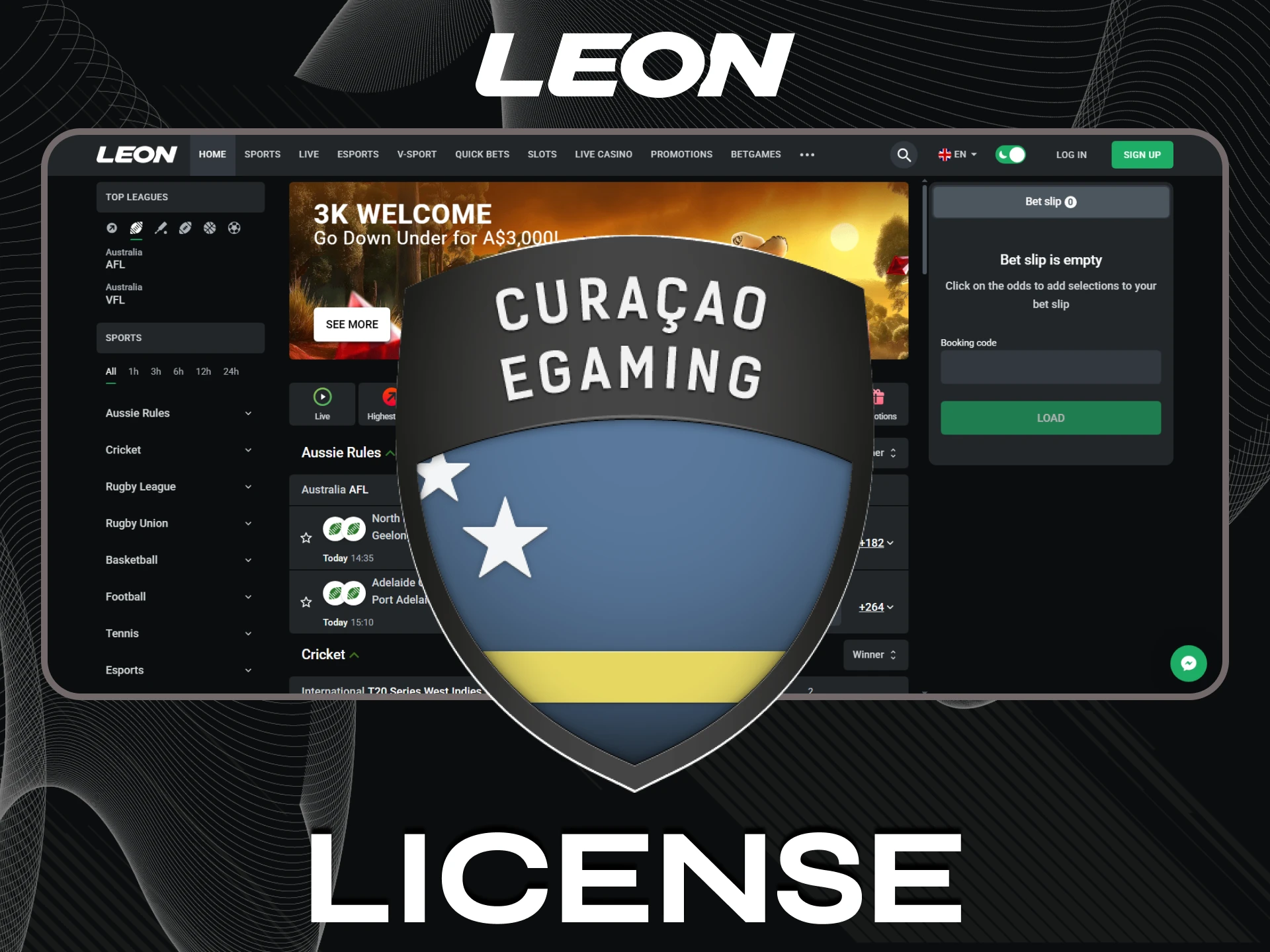 Leonbet is legal and safe.