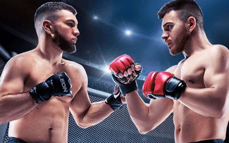 Get a free MMA bet without deposit at LeonBet.